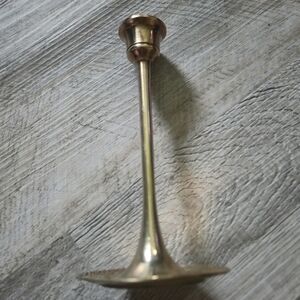 Solid Brass Candlestick Holder Vintage Christmas Decor Farmhoue